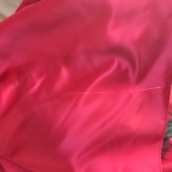 Maroon Burgundy Red Jessica McClintock Gunnie Sax Formal Prom Halter Dress 5/6 - Picture 4 of 4